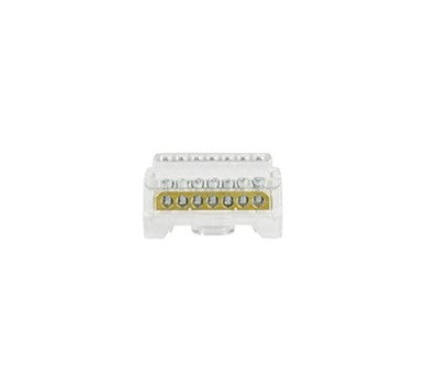 10x Morsettiera unipolare 7 fori
