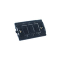 100x Supporto per scatola 3 posti con viti