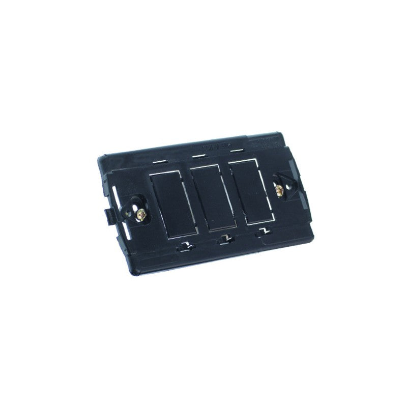 100x Supporto per scatola 3 posti con viti
