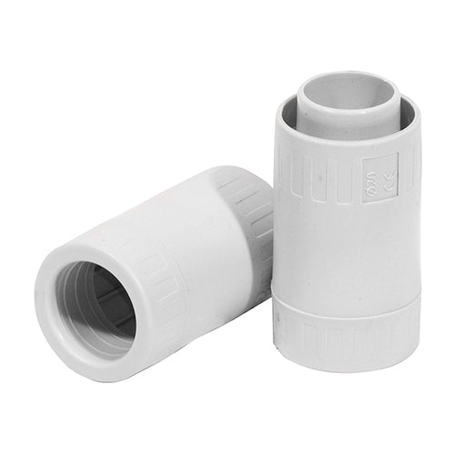 50x Raccordo dir. tubo/guaina IP65 pari d.16