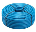 50x Tubo corrugato diam.25 mt.50 BLU