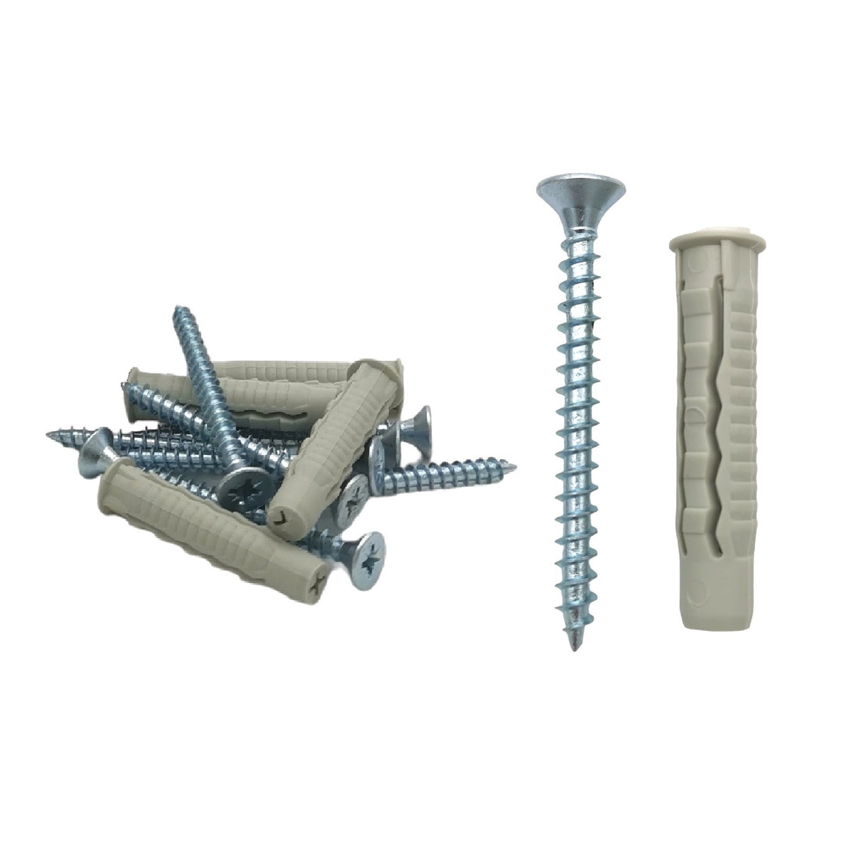 100 Tassello GX nylon poliamm.d.5 vite 4x35