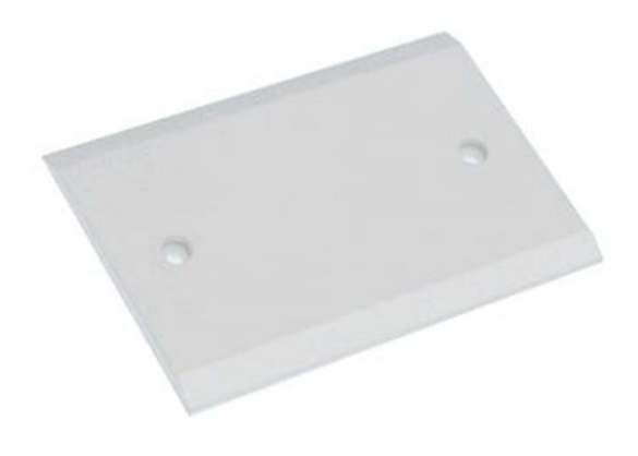 100x Coperchio per 3P parete Bianco