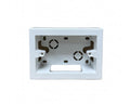 50x Scat. parete 3 posti bianca 125x90x48 IP40