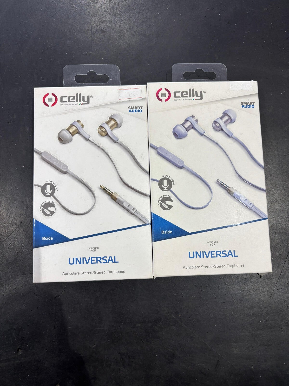 CELLY auricolare stereo/stereo earphones