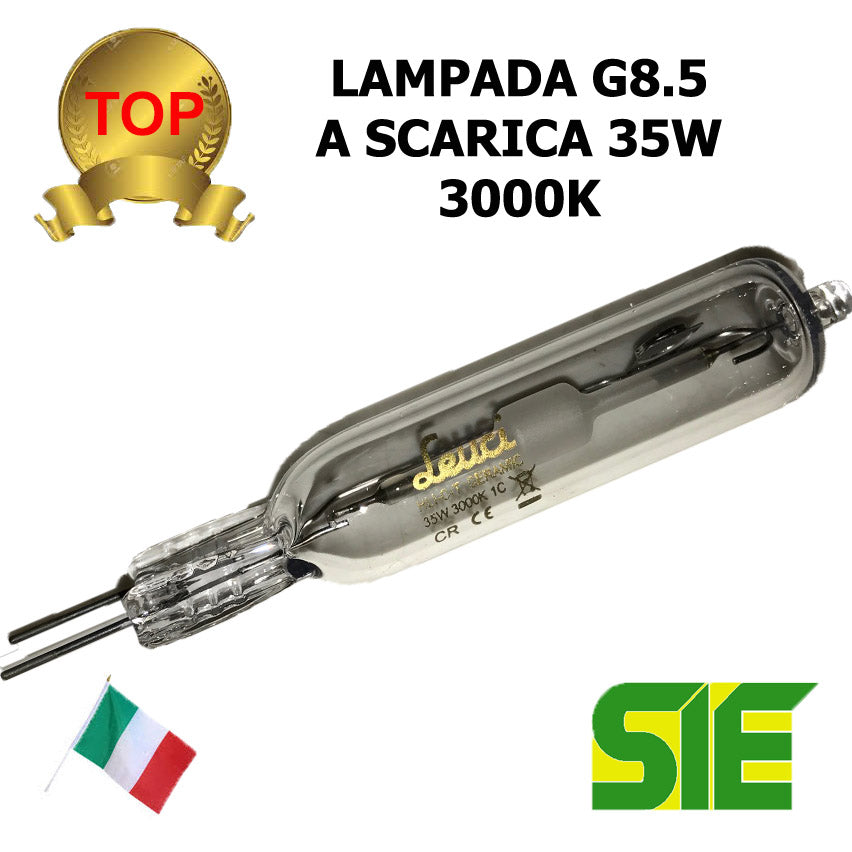Lampadina A SCARICA 35W TUBOLARE 3000K G8.5 HLI-C-T CERAMIC 500862.0101