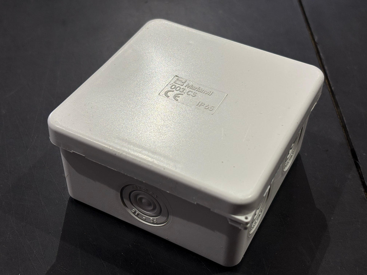 Cassetta di derivazione stagna IP65 80x80x40 mm - MARLANVIL 003.CS