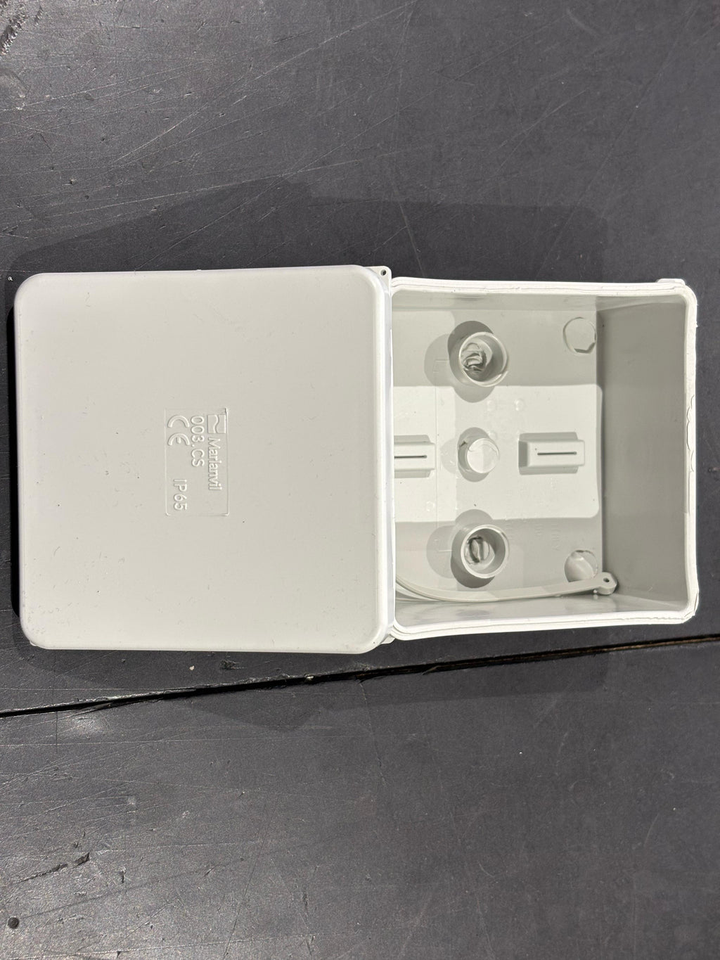 Cassetta di derivazione stagna IP65 80x80x40 mm - MARLANVIL 003.CS