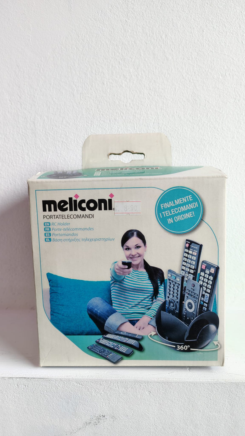 Meliconi Portatelecomandi col. Nero 458100 BA PORTATELECOMANDI