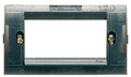 Telaio Supporto 3 posti - Compatibile BTICINO LIVING CLASSIC - MARLANVIL 7823